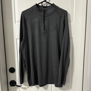 Men’s UA Gray Quarter-Zip Pullover